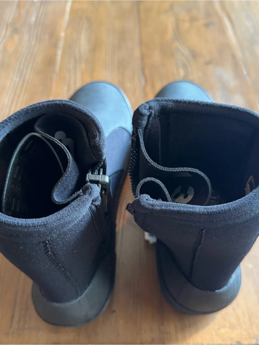 Deep See Scuba Dive Boots Neoprene Zip Hard Sole Black Size 13